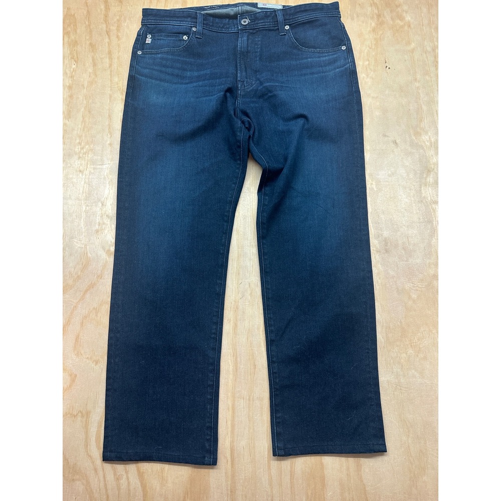 AG Adriano Goldschmied Tellis Modern Slim Jeans Japanese Fabric 35 dark Blue